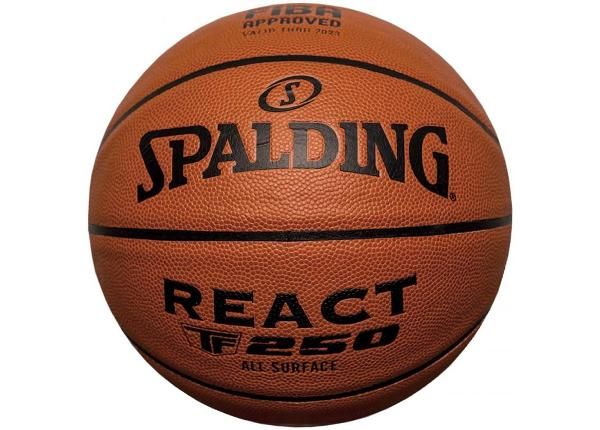 Koripallo Spalding React TF-250 Logo Fiba 76967Z