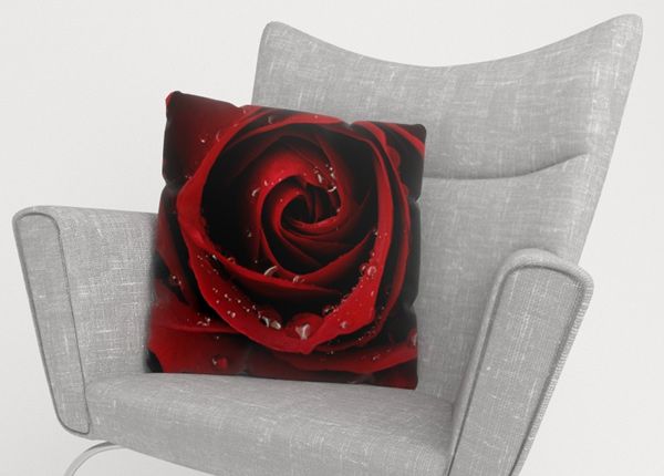 Koristetyynyliina Red Rose 40x60 cm