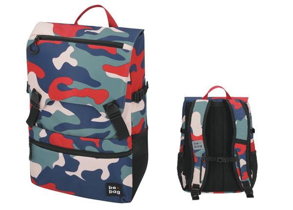 Koulurappu - selkäreppu Be Bag Be Smart Camo