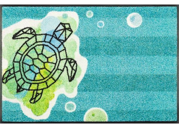 Kynnysmatto Turtle Splash 50x75 cm