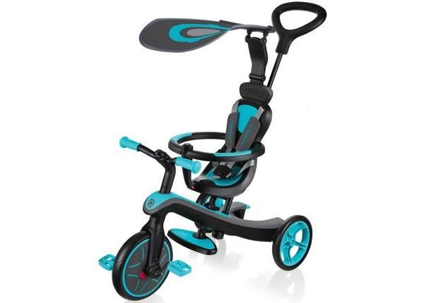 Lasten rattaat / pyörä Smj Globber Teal Explorer Trike 4 in1