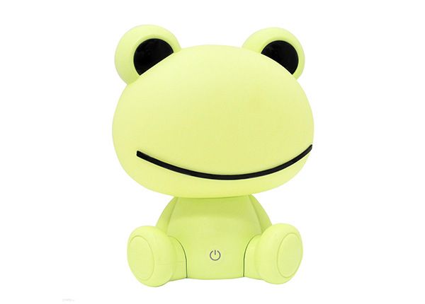 Lasten yölamppu Frog LED, vihreä
