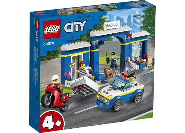 LEGO City Takaa-ajo poliisiasemalla