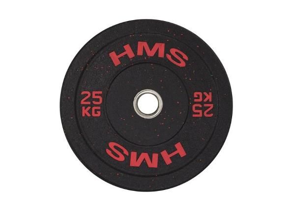 Levypaino Olympic HMS RED BUMPER 25 kg