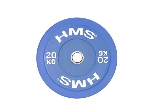 Levypaino Olympic HMS sininen BUMPER 20 kg CBR20