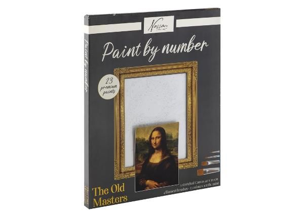 Maalaa numeron mukaan Mona Lisa Grafix