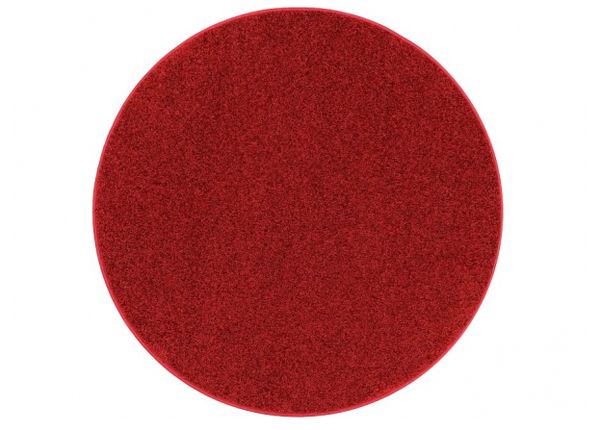 Matto Aruba punainen pyöreä Ø 200 cm