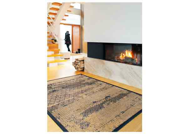 Narma smartWeave® matto Nehatu gold 160x230 cm