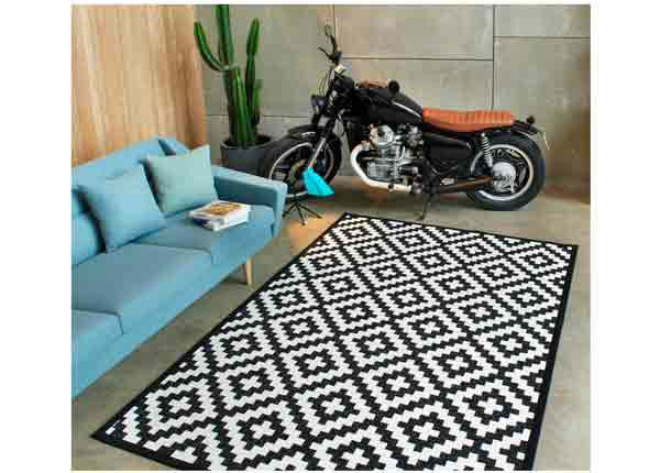 Narma smartWeave® matto Viki black 140x200 cm