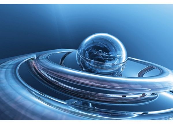 Non-woven kuvatapetti Glass sphere