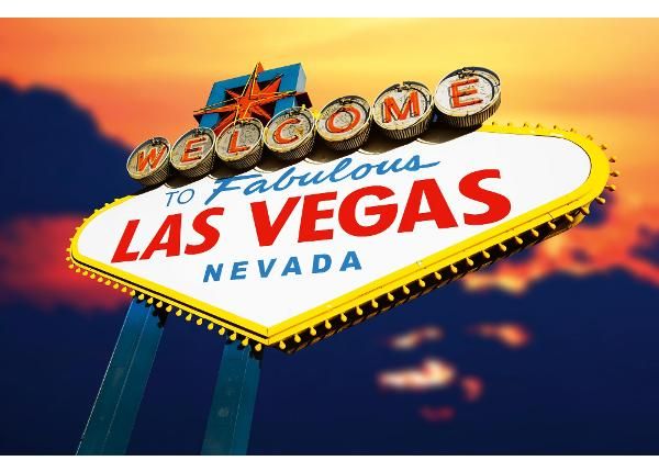 Non-woven kuvatapetti Las Vegas Sign