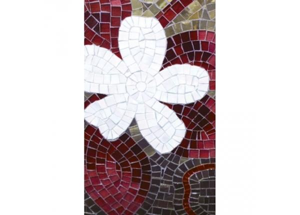 Non-woven kuvatapetti Red mosaic 150x250 c