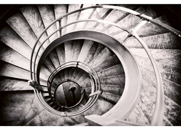 Non-woven kuvatapetti Spiral stairs