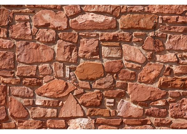 Non-woven kuvatapetti Stone Wall Texture Pattern