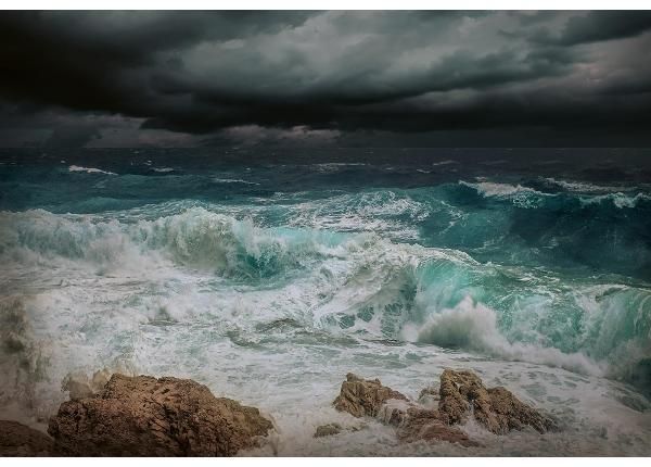 Non-woven kuvatapetti Stormy Sea