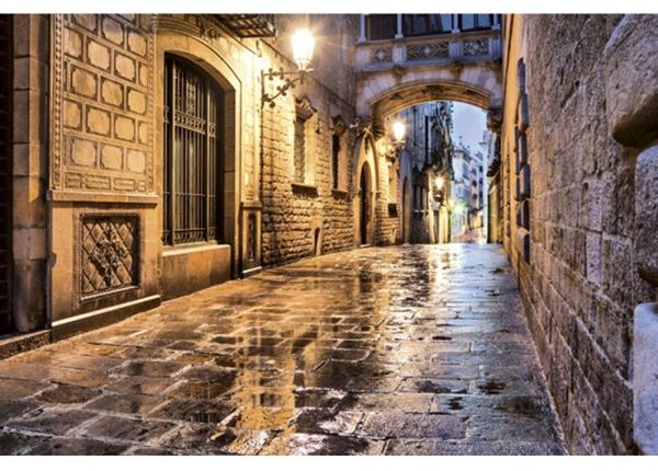 Non-woven tapetti Ancient street 225x250 cm