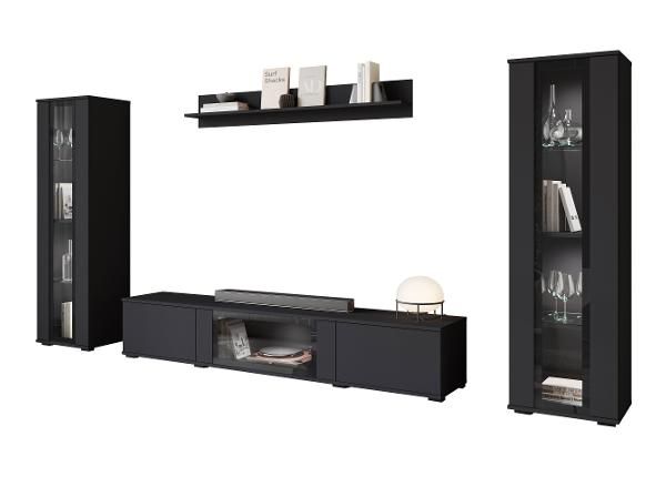 Olohuoneen kalusteryhmä Kansas + LED