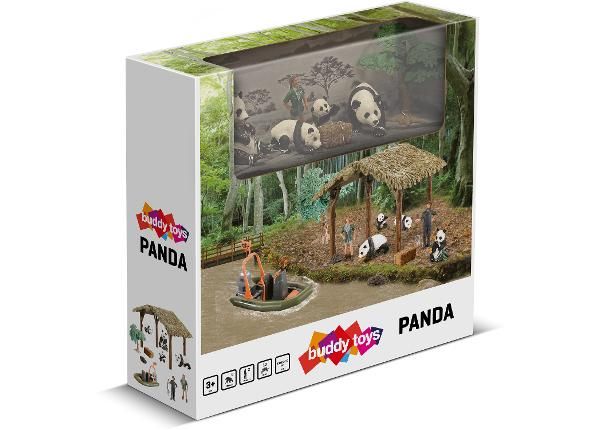 Panda lelusetti Buddy Toys