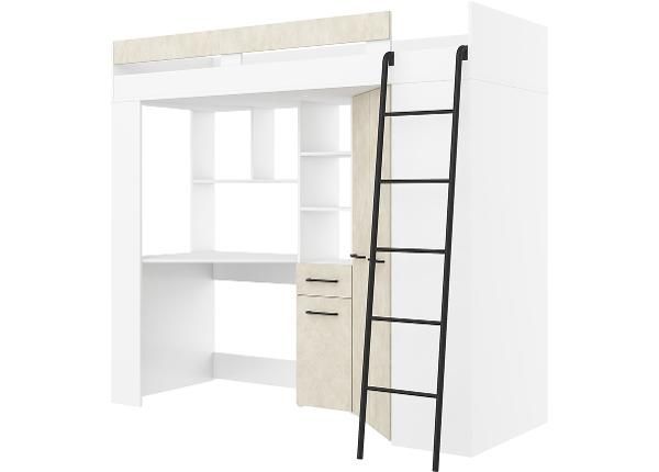 Parvisänky työpöydällä Floor 80x200 cm