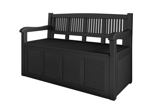 Pihapenkki säilytystilalla Riva