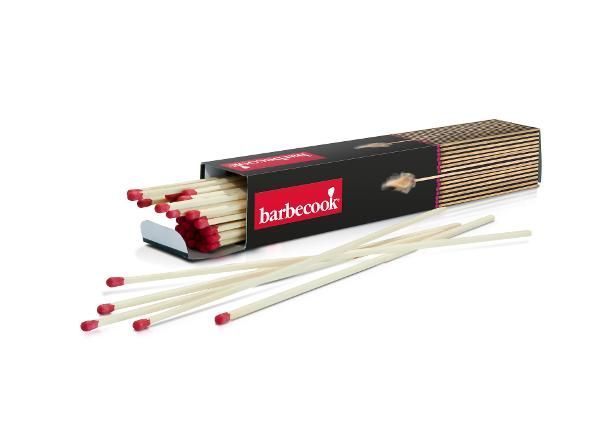 Pitkät sytytystikut Barbecook 26 cm, 60 kpl