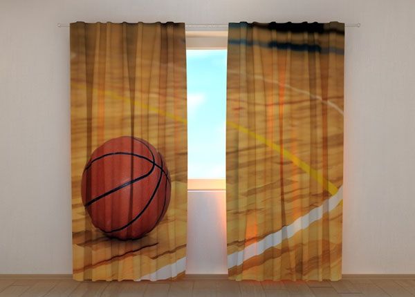 Puolipimentävä verho BASKETBALL 240x220 cm