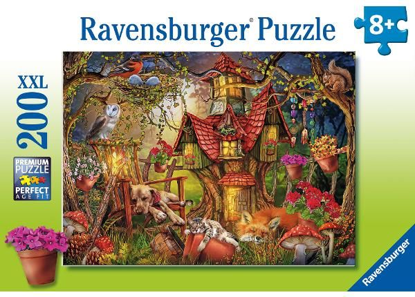 Ravensburger palapeli 200 kpl Metsämökki