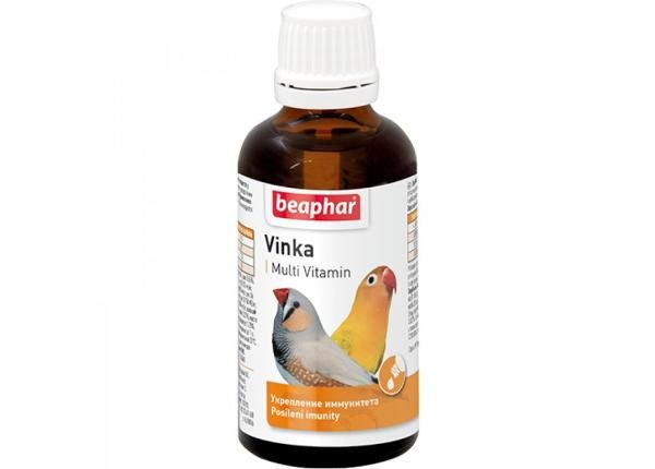 Ravintolisä Beaphar häkkilintuille Vinka Bird Vitamin 50 ml