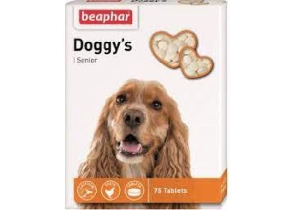 Ravintolisä Beaphar Senior Doggys Treats N75