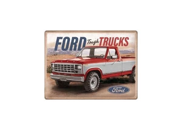 Retro metallijuliste Ford - Tough Trucks F250 Ranger 30x40 cm