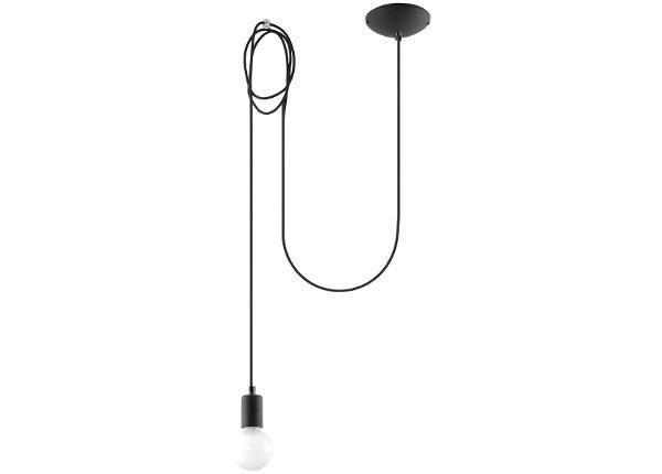 Riippuvalaisin Edison 1, musta