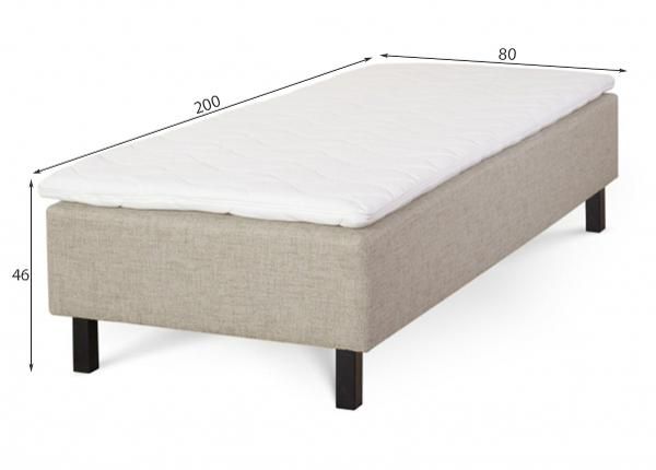 Runkosänky Westminster 80x200 cm + petauspatja