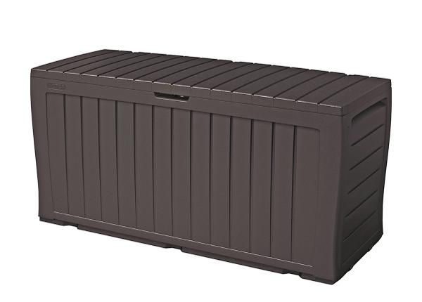 Säilytyslaatikko ulkokäyttöön Keter Marvel, ruskea