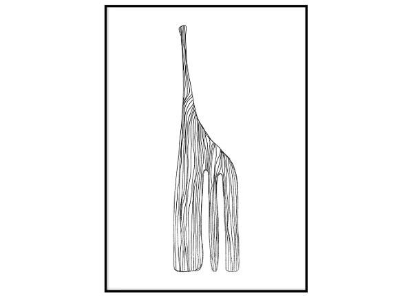 Seinäjuliste Abstrakti kirahvi