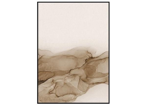 Seinäjuliste Abstraktit aallot II