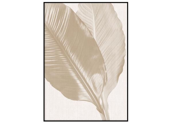 Seinäjuliste Beiget banaanilehdet II