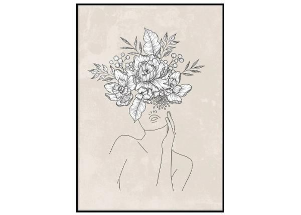 Seinäjuliste Heräävä nainen