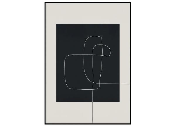 Seinäjuliste Minimalistinen viiva