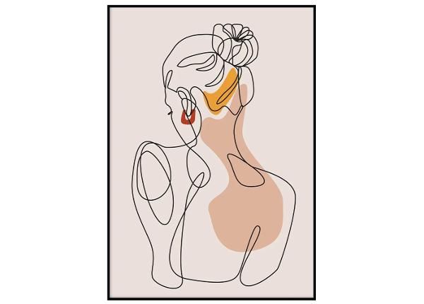 Seinäjuliste Naisen muotokuva II