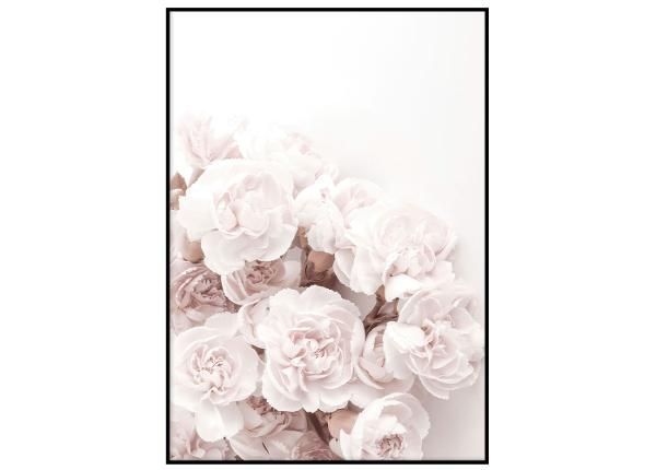 Seinäjuliste Pastelli kukkakimppu