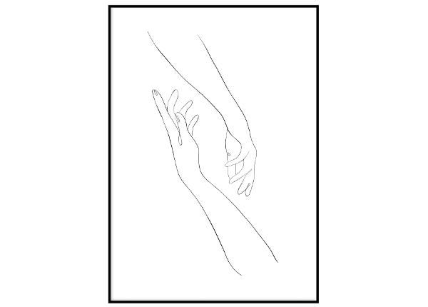 Seinäjuliste Piirretyt kädet II