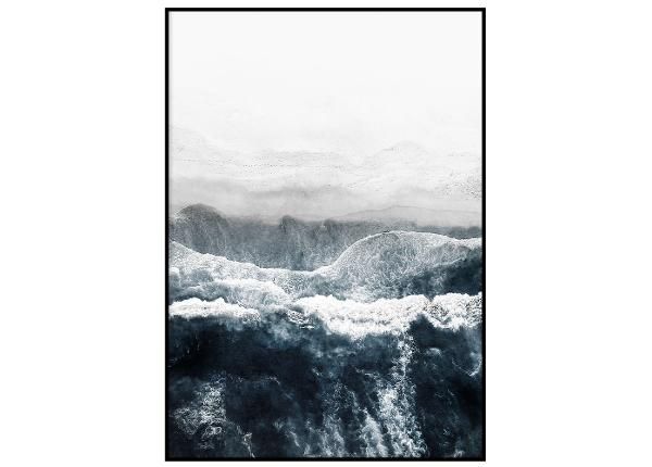 Seinäjuliste Sininen meri III