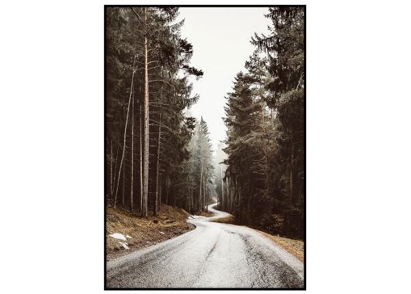 Seinäjuliste Syksy vuoristossa II