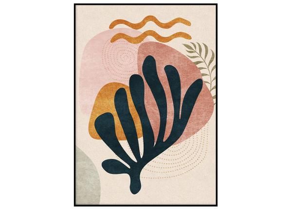 Seinäjuliste Värikäs kuva II