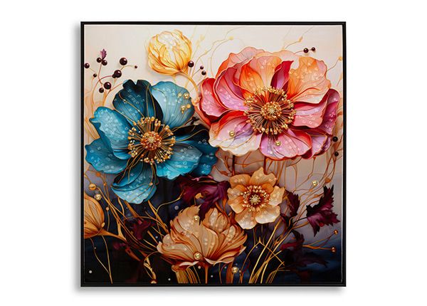 Seinätaulu Narcy 82x82 cm, värikäs