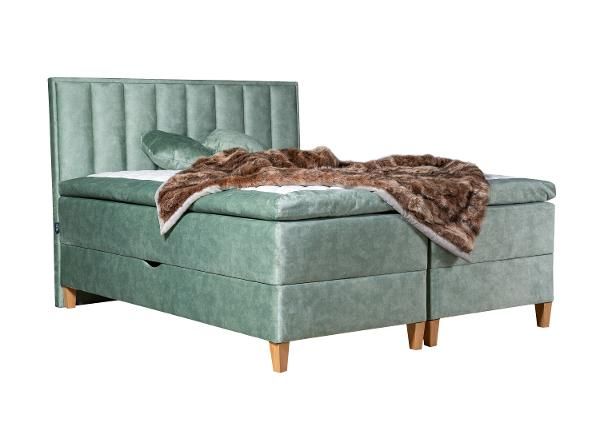 Sime Beds jenkkisänky vuodevaatelaatikolla Mileen