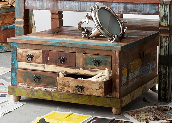 Sohvapöytä Riverboat 90x90 cm