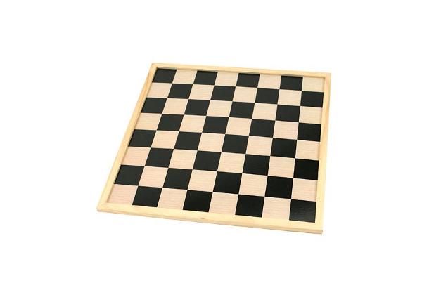Tammi/shakkilauta (ilman pelinappuloita) 40 x 40 cm