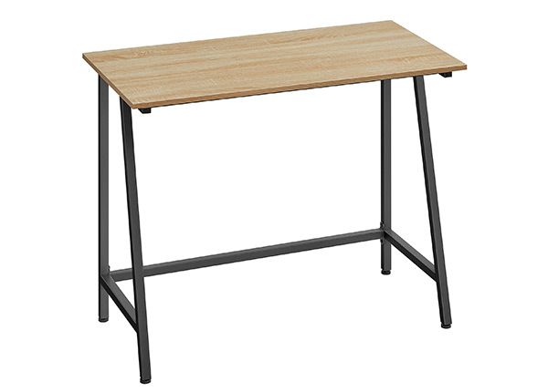 Tietokonepöytä, Sonoma tammi/musta