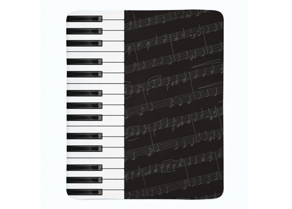 Torkkupeitto Piano Keys 150x200 cm